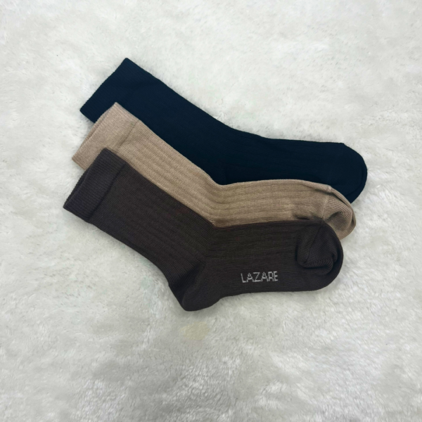 Chaussettes unies - LAZARE